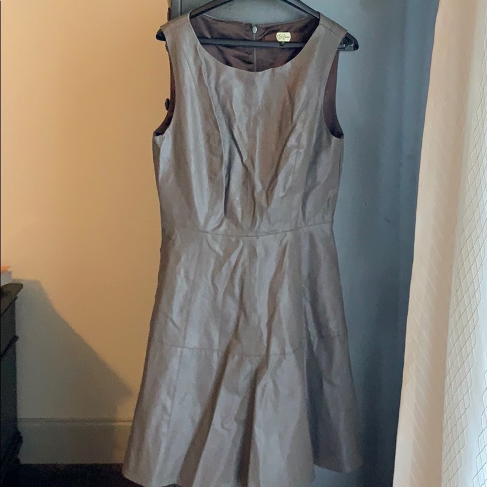 Eva Franco Leather Dress
